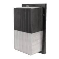TCP 15 watt 120 volt 5000K Square Black LED Security Sconce