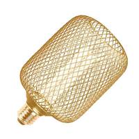 TCP 3.5 watt 120 volt Medium Screw Base 3000K Dimmable Gold Mesh Pillar LED