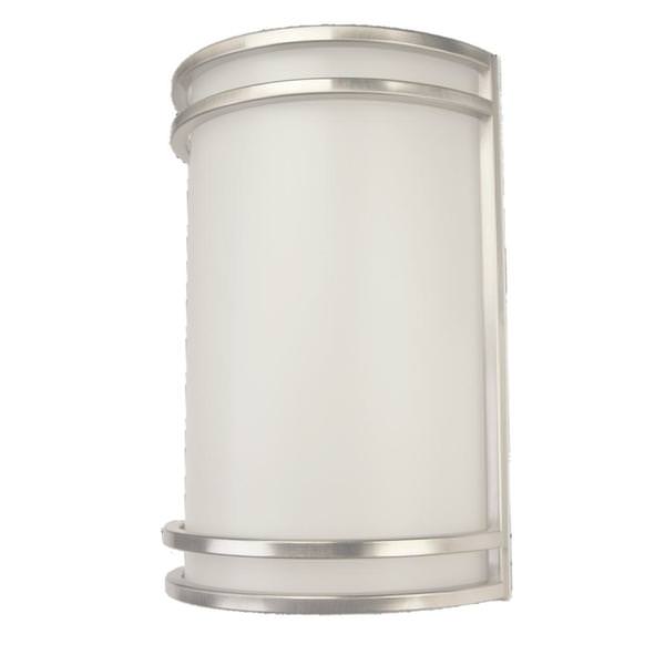 15 watt 120 volt CCT Selectable Brushed Nickel Dimmable LED Wall Sconce
