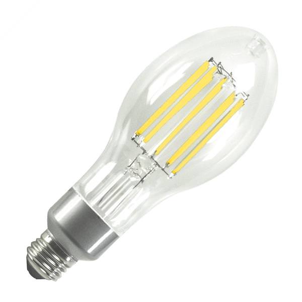 24 watt 120/277 volt ED23 Medium Screw Base 4000K Cool White Clear Non-Dimmable LED 