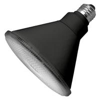 TCP 18.5 watt 120 volt PAR38 Medium Screw Base 3500K Neutral White Black Dimmable LED