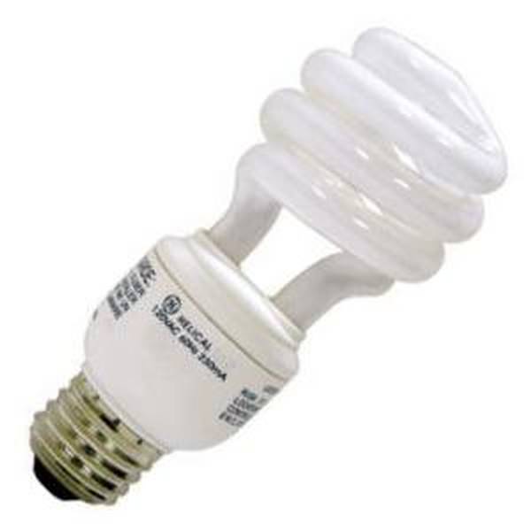 15 watt 120 volt T3 Medium Screw Base 6500K CFL