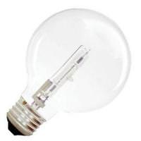 GE 40 watt 120 volt G25 Medium Screw Base 2700K Warm White Clear