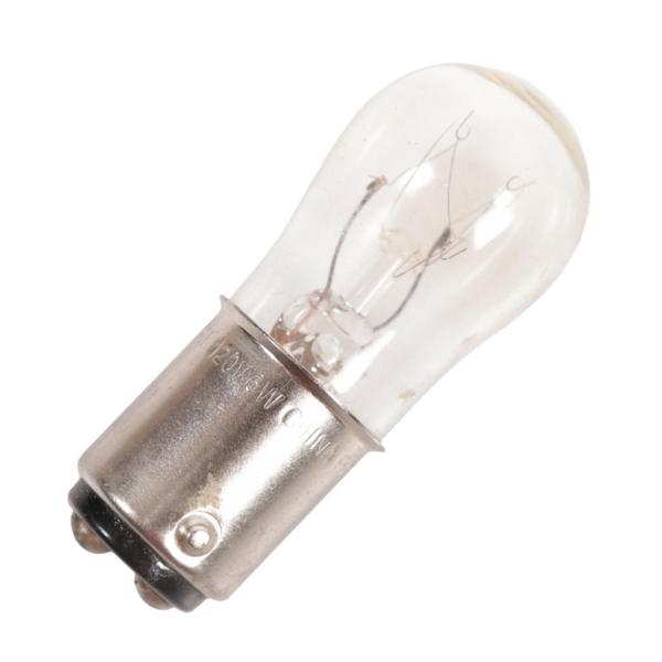 6 watt 24 volt S6 Double Contact Bayonet Base Clear
