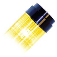 48" T12 Yellow Tube Guard