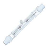 Plusrite 250 watt 130 volt T3 Recessed Single Contact Base 2850K Warm White Clear