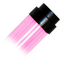 48" T8 Pink Tube Guard