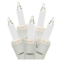 Action Lighting 200 Light White Wire Frosted 8' x 4' Net Light Miniature String