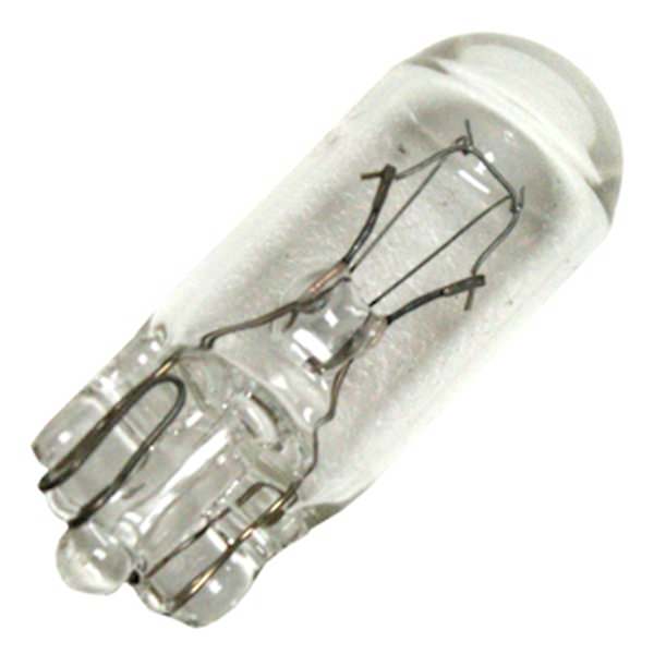 7.5 watt 24 volt T3.25 Wedge Base 2800K Warm White Clear Xelogen