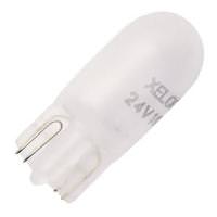 THHC Lighting 10 watt 24 volt T3.25 Wedge Base 2800K Warm White Frosted Xelogen