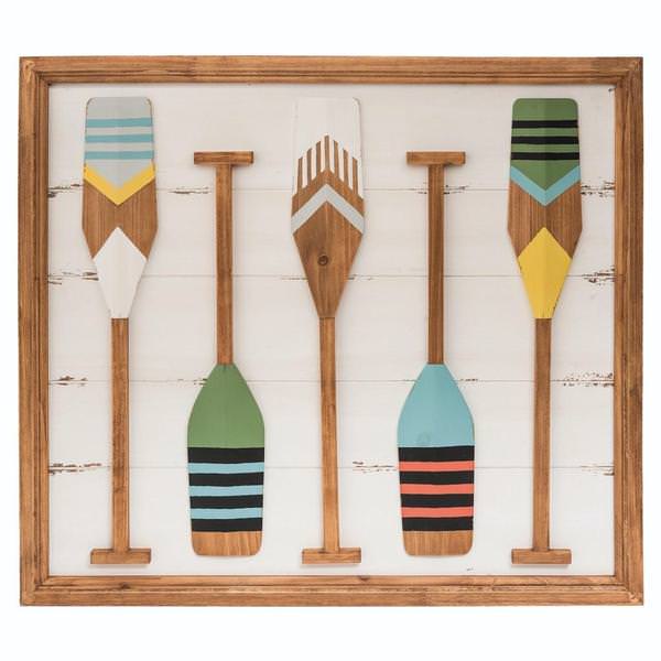 Wood Oar Wall Art