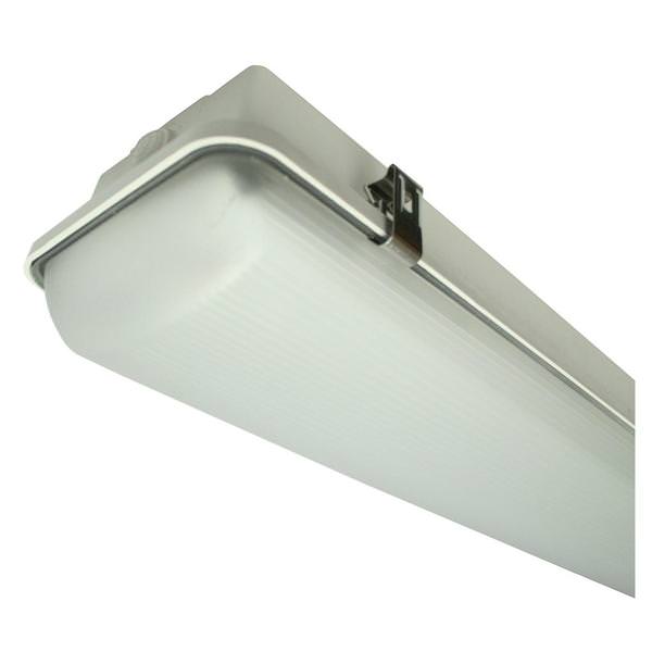 4' 58 watt 347 volt 5000K Daylight Wet Location Dimmable LED Vaportite