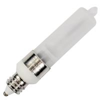 Ushio 150 watt 120 volt T4 Miniature Candelabra Screw Base 2900K Warm White #ETH