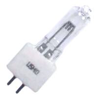 Ushio 100 watt 12 volt T3.5 Bi-Pin Base 3300K Natural White #GCC