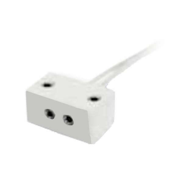 1250 watt 125 volt Medium Bi-Pin Base Halogen Socket with 12" Lead