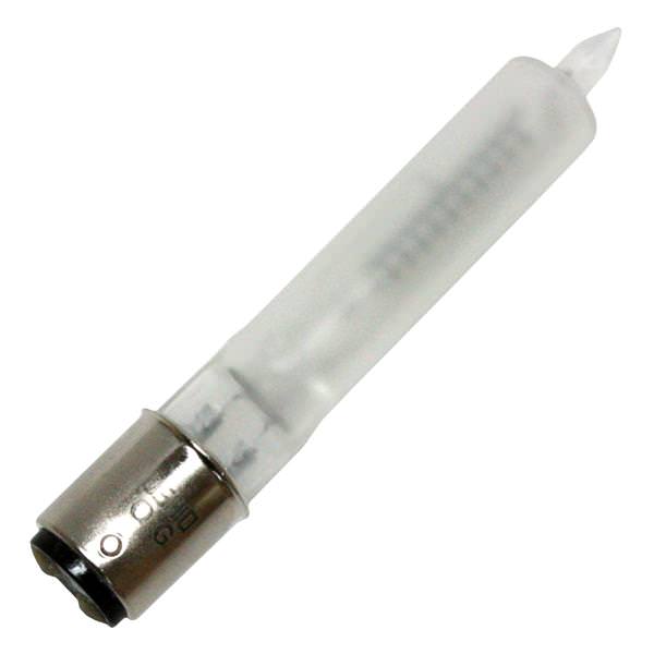 500 watt 120 volt T4 Double Contact Bayonet Base 2950K Warm White Frosted