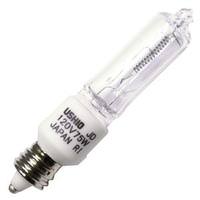 Ushio 75 watt 120 volt T4 Miniature Candelabra Screw Base 2800K Warm White