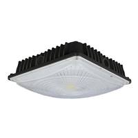 Ushio 28 watt 100/277 volt 5000K Daylight Black Dimmable LED Slim Canopy Fixture