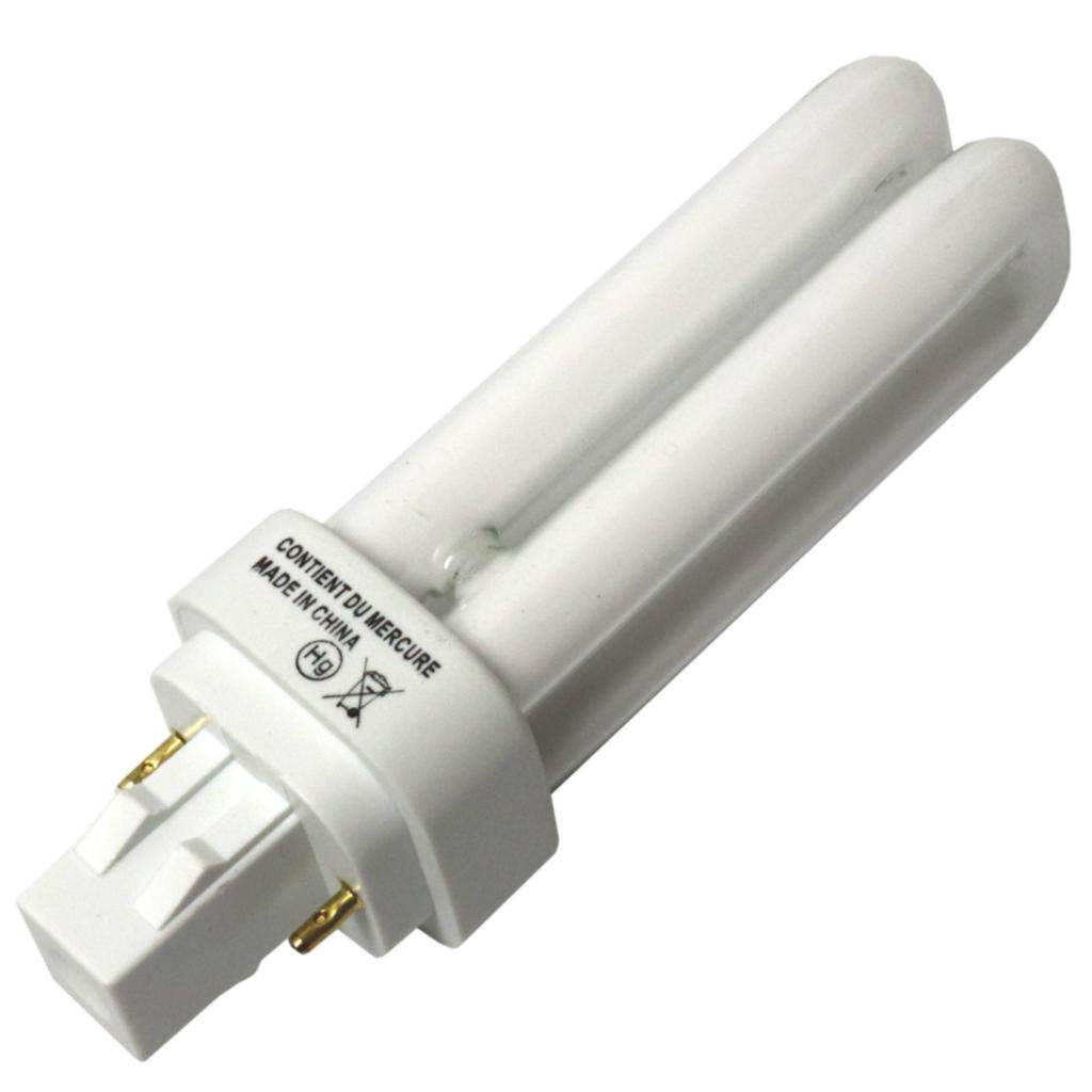 Ushio 3000052 Double Tube (2 Pin Base) Compact Fluorescent Light Bulb