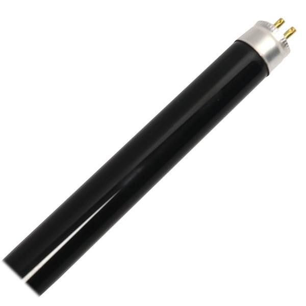 6 watt 8" T5 Miniature Bi-Pin Base Black Light Blue