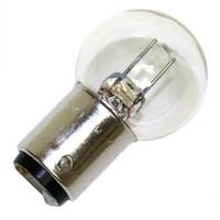 Ushio 10 watt 6 volt G8 Double Contact Bayonet Base Clear