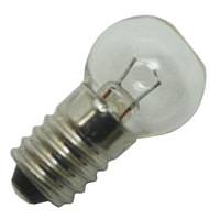 Ushio 5 watt 6 volt G14 Miniature Screw Base Clear