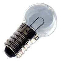 Ushio 10 watt 6 volt G14 Miniature Screw Base Clear