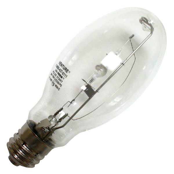 70 watt ED28 Mogul Screw Base 4000K Cool White Clear Metal Halide