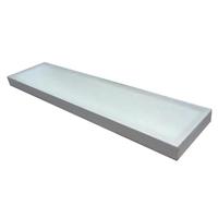 Venture 1x4 White Aluminum Powder Coated Surface Mount Kit for Venture LED Flat Panel