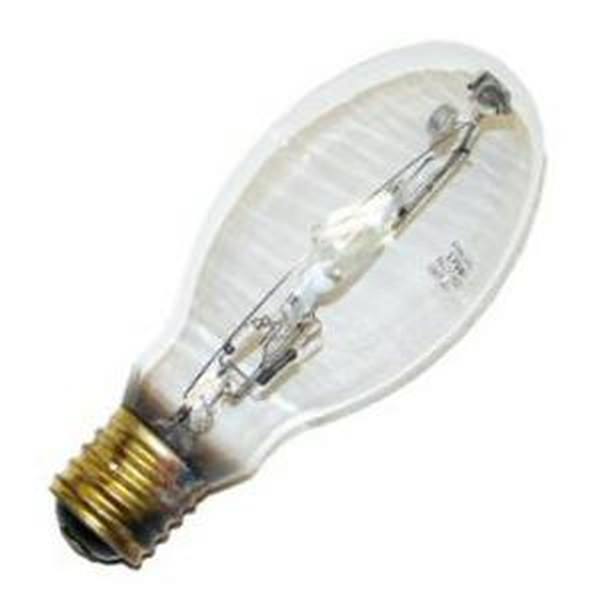175 watt ED28 Mogul Screw Base 4000K Cool White Clear Metal Halide