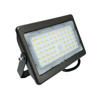 Venture 35/40/45/50 watt 120/277 volt 3000K/4000K/5000K CCT Selectable Bronze  Dimmable  LED Flood Light