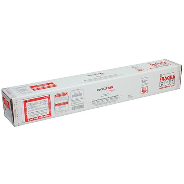 4' Medium Lamp Recycling Kit - 6" X 6" X 48" Box (for 4' straight Fluorescent light bulbs)