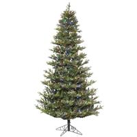 Vickerman 5.5' x 40" Artificial Oak Frasier Fir Tree 300 Multi Color LED Lights