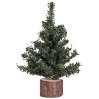 View 7" Mini Pine Tree with Wood Base