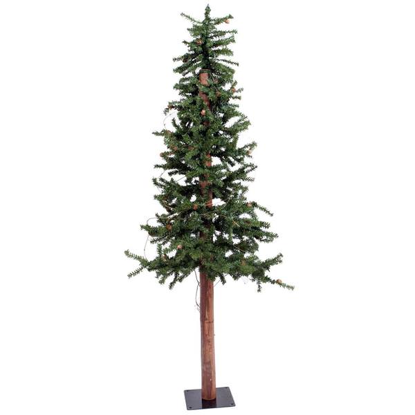3' x 22" Artificial Alpine with Pine Cones and Vines