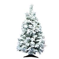 Vickerman 3' x 24" Artificial Flocked Alaskan Pine