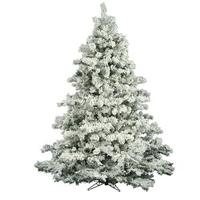 Vickerman 6.5' x 62" Artificial Flocked Alaskan Pine