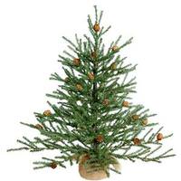 View 2' Artificial Carmel Pine with Pine Cones