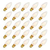 View 7 watt 130 volt C9 Intermediate Screw Base Clear (25 pack)