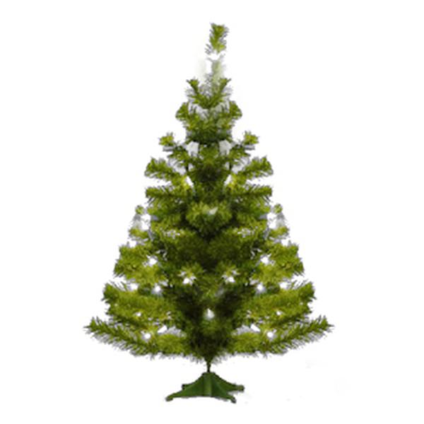 2' Artificial Canadian Pine 35 Multi-Color Lights