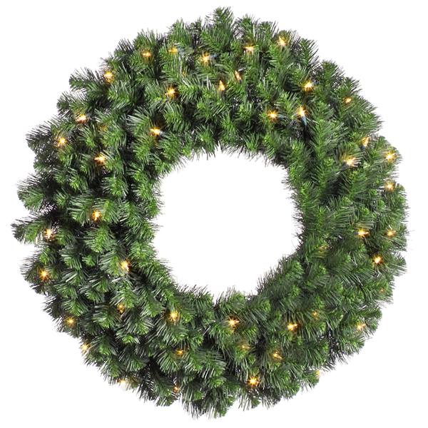 20" Artificial Douglas Fir 50 Clear DuraLit Miniature Lights