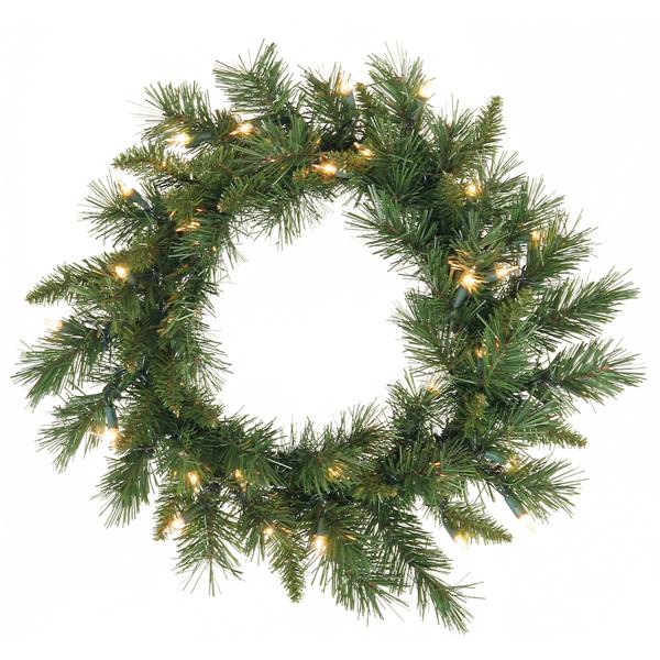24" Artificial Imperial Pine 50 Multi-Color DuraLit Miniature Lights