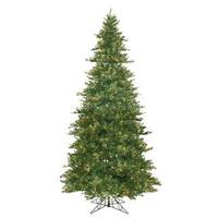 Vickerman 12' x 76" Artificial Mixed Country Pine 1,900 Clear Lights