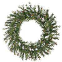 Vickerman 60" Artificial Mixed Country Pine with Pine Cones and Grapevines