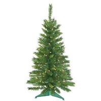 Vickerman 3.5' x 21" Artificial Imperial Pine 150 Clear Lights