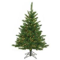 Vickerman 4.5' x 36" Artificial Imperial Pine 200 Clear Lights