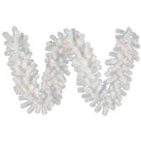 Vickerman 9' x 20" Artificial Crystal White Spruce Garland