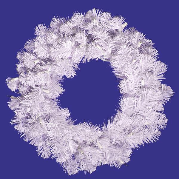 20" Artificial Crystal White Spruce