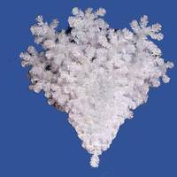 Vickerman 4' Crystal White Spruce Chandelier Tree 200 Clear DuraLit Miniature Lights