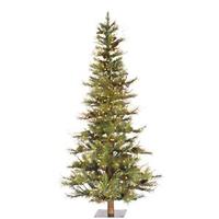 Vickerman 5' x 35" Artificial Ashland Fir 300 Clear Lights